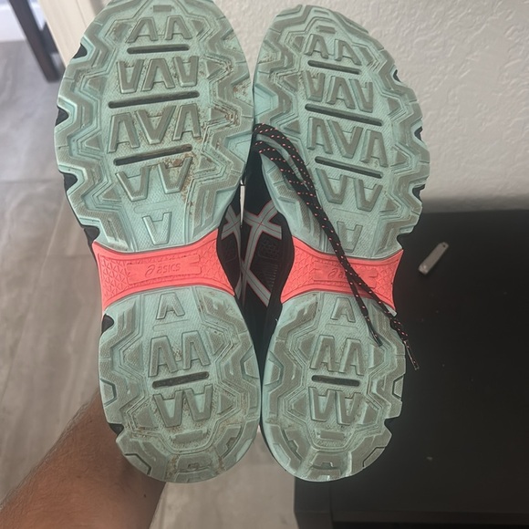 Asics Womens Gel Venture 8 1012A706 Black Running Shoes Sneakers Size 9.5 wide - Picture 4 of 13